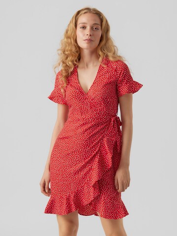 Robe 'Henna' VERO MODA en rouge : devant