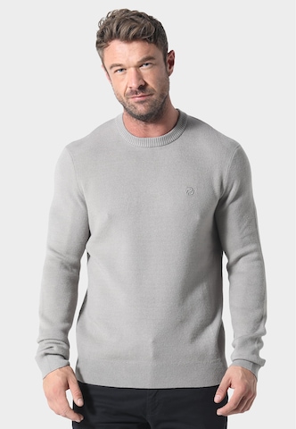 883Police Sweater 'Perth' in Grey: front