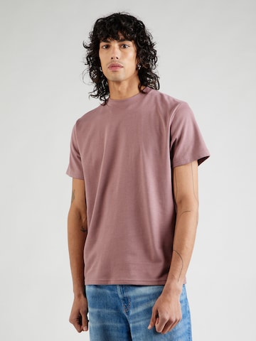 T-Shirt HOLLISTER en violet : devant