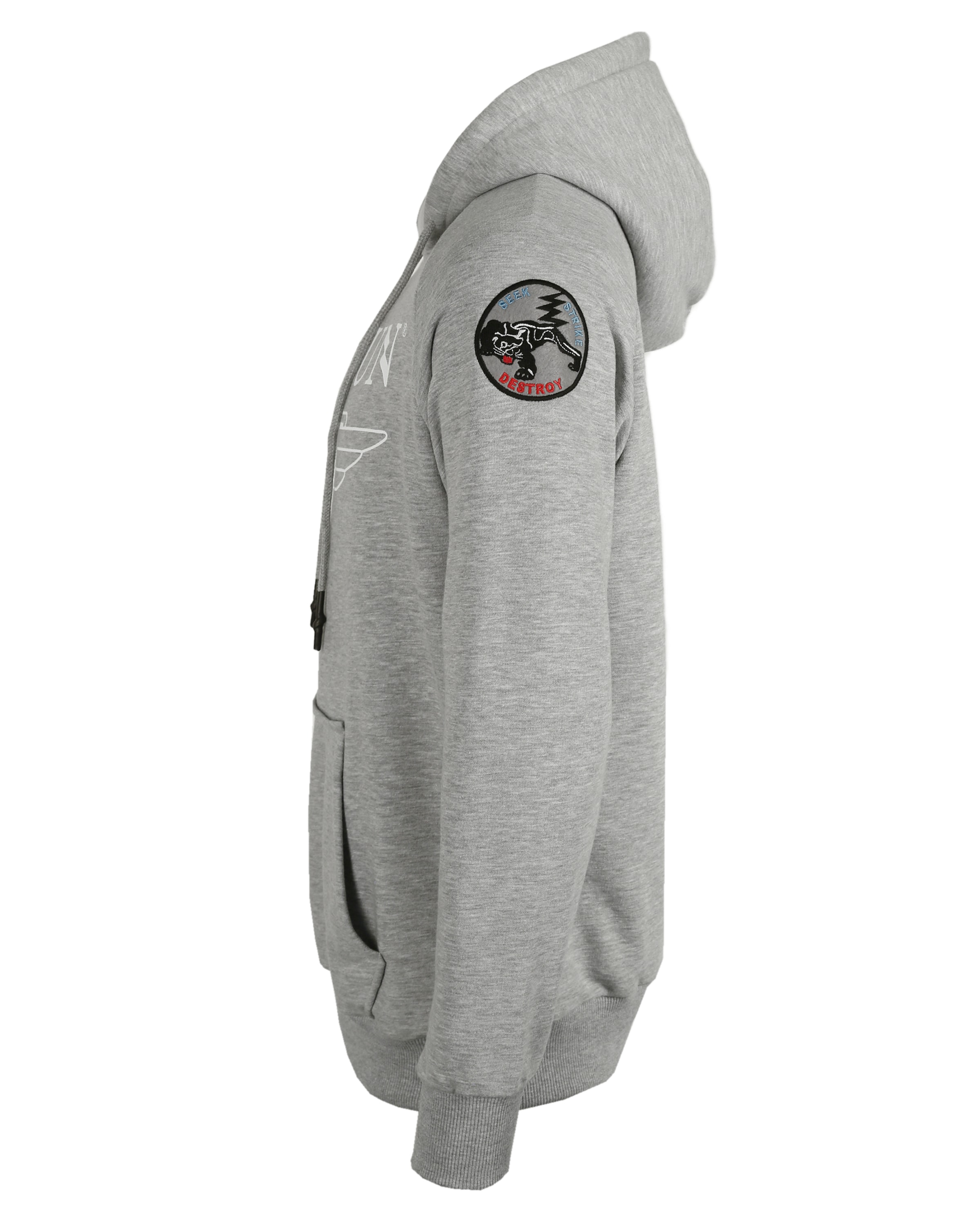 TOP GUN Sweatshirt in Grey