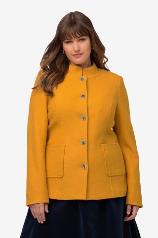 Ulla Popken Blazer in Yellow: front