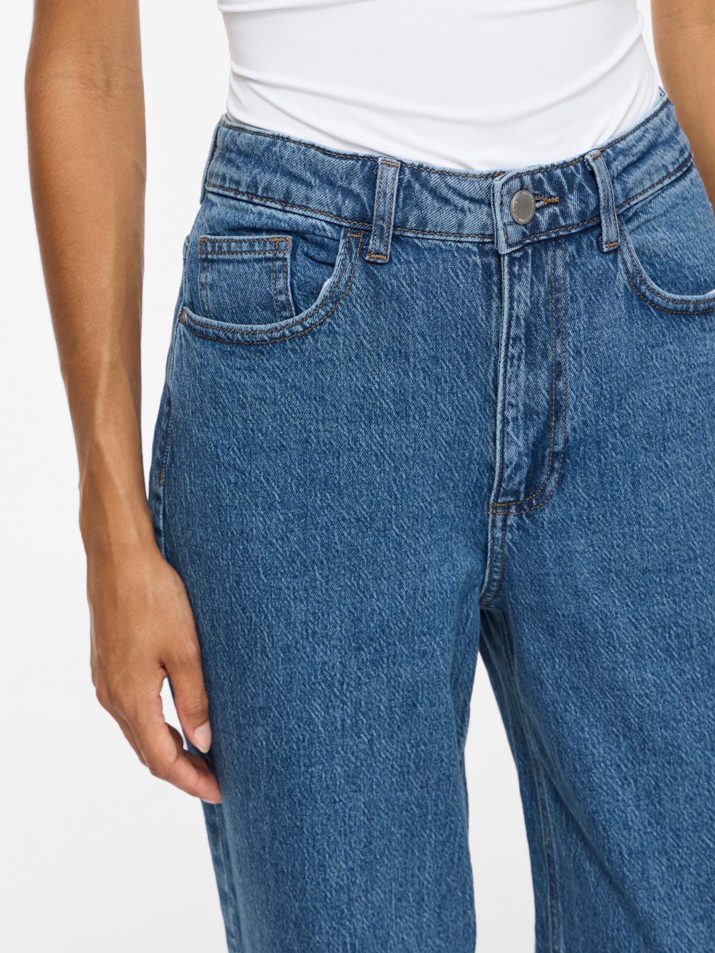 VILA - Loosefit Vaquero en azul