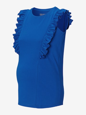 Esprit Maternity Top | modra barva: sprednja stran