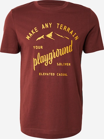 s.Oliver T-Shirt in Rot: Vorderseite