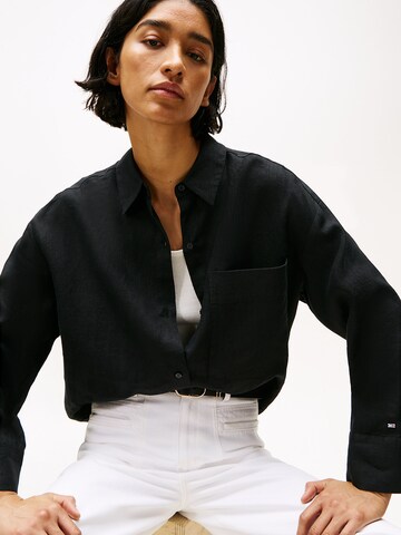 Chemisier TOMMY HILFIGER en noir