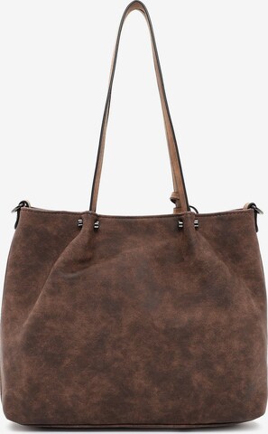 Emily & Noah Shopper ' Bag in Bag Surprise ' in Braun