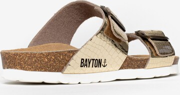 Bayton - Zapatos abiertos 'Marbella' en oro