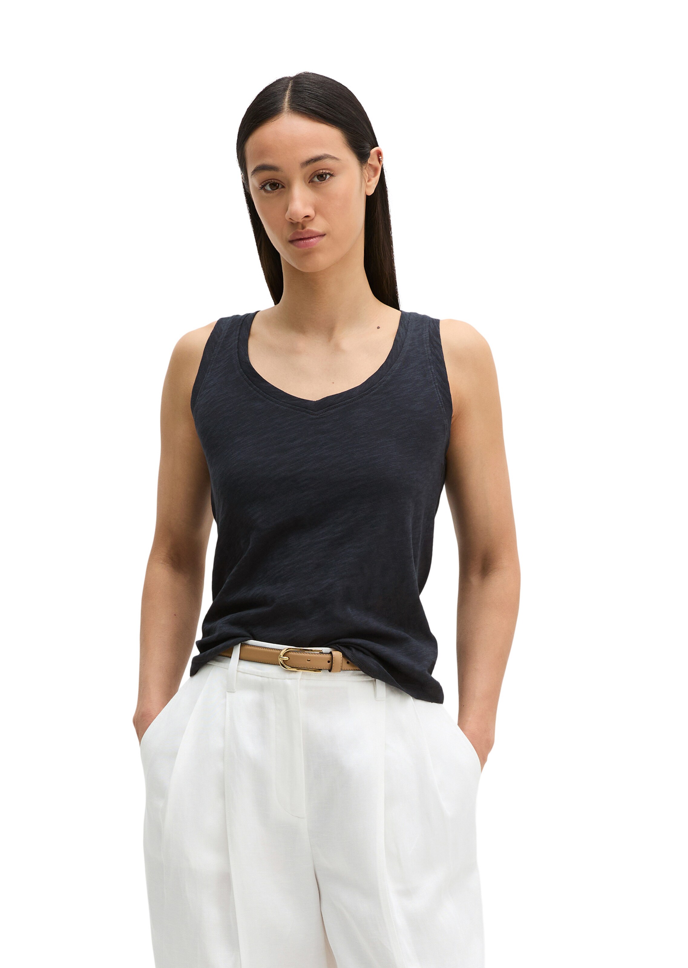 Marc O'Polo Top in Blau: Vorderseite