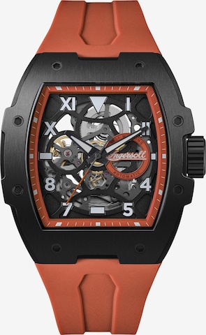 INGERSOLL Automatikuhr ' The Play ' in Orange: Vorderseite
