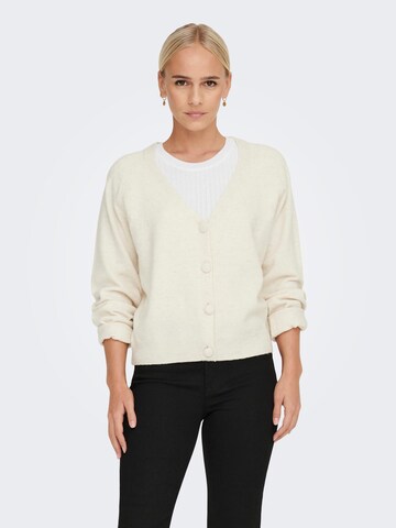 Cardigan 'RICA' ONLY en gris : devant