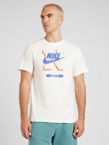 Nike Sportswear - Camiseta 'FUTURA' en beige: frente