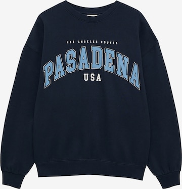 Pull&Bear Sweatshirt i blå: forside