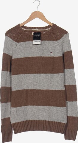 Tommy Jeans Pullover M in Braun: predná strana