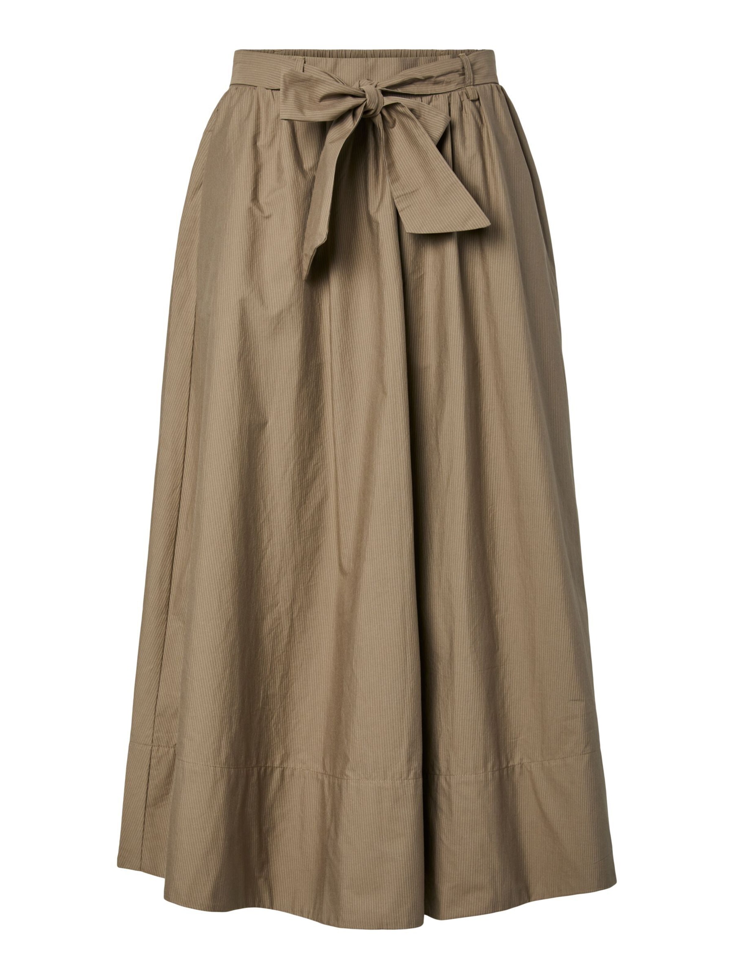 YAS Skirt 'TIMBER' in 38 in Brown, Item view