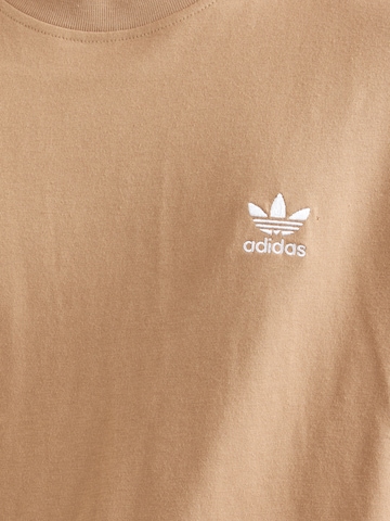 ADIDAS ORIGINALS Футболка 'Trefoil Essentials' в Коричневый