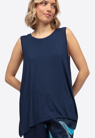 Haut 'Marina Relaxed' Cyberjammies en bleu : devant