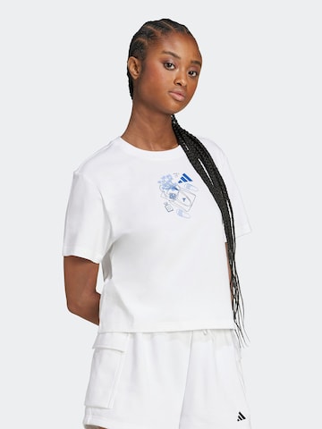 Maglia funzionale 'MINI' di ADIDAS SPORTSWEAR in bianco: frontale