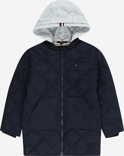 TOMMY HILFIGER Between-season jacket in Night blue / mottled grey / Red / White, Item view