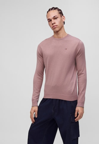 Pull-over 'DAMAVAND' NAPAPIJRI en rose