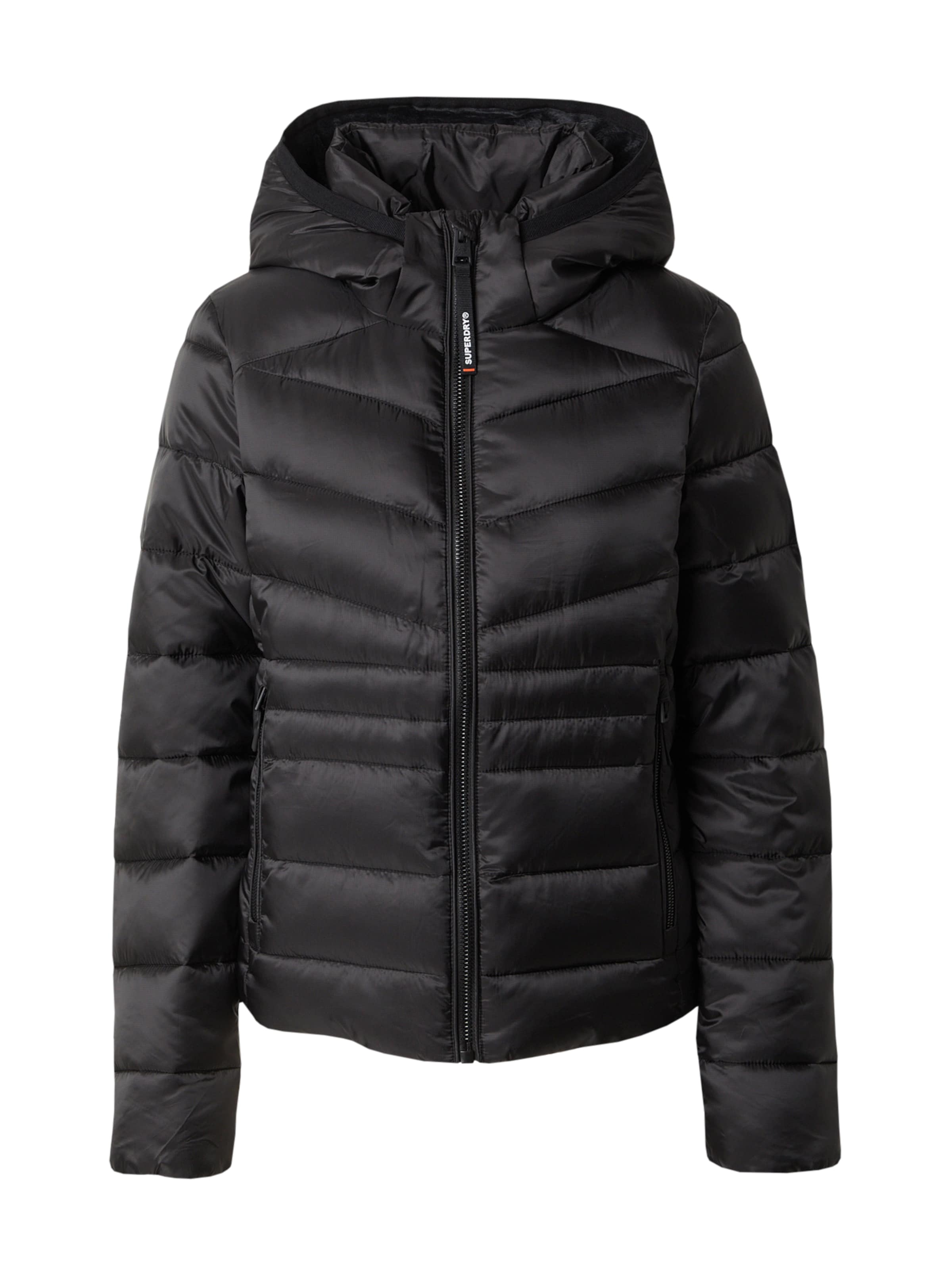 Veste d’hiver 'Fuji' Superdry & Co en noir : devant