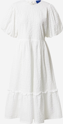 Résumé - Vestido 'Letty' em branco: frente