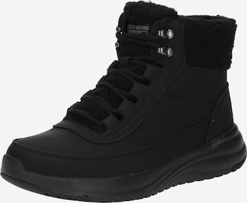 SKECHERS Nauhanilkkurit 'ON-THE-GO STELLAR - ALPINE' värissä musta: etupuoli