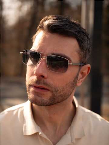 Lunettes de soleil 'Pilotenbrille Polarisierte Pilotensonnenbrille Buugug' VEYREY en gris