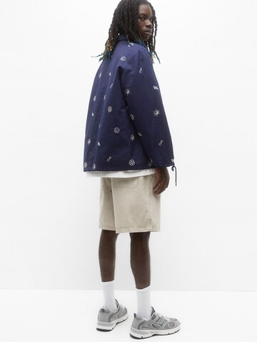 Largi Pantaloni de la Pull&Bear pe bej