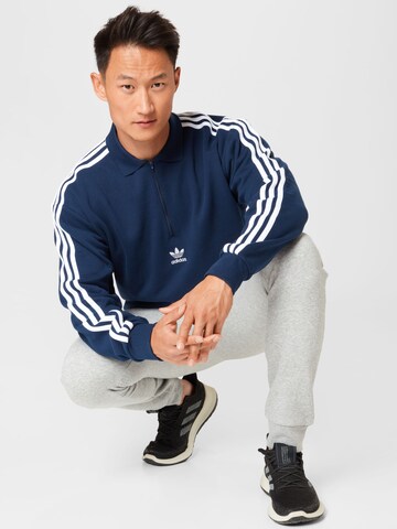 ADIDAS ORIGINALS Sweatshirt 'Adicolor 3-Stripes ' in Blue