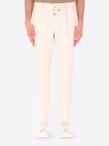 Effilé Pantalon chino 'Rio T.Luci' Distretto12 en beige : devant