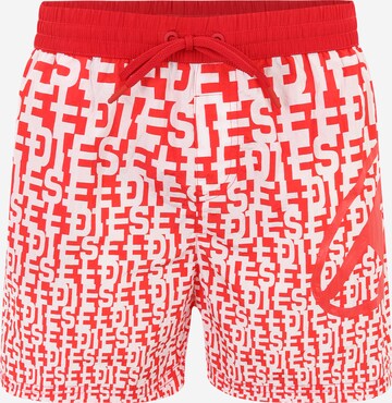 DIESEL Плавательные шорты 'NICO' в Красный: спереди