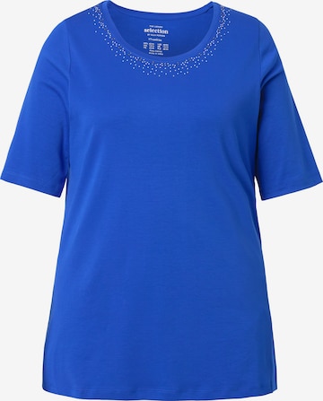 Ulla Popken Shirt in Blue: front