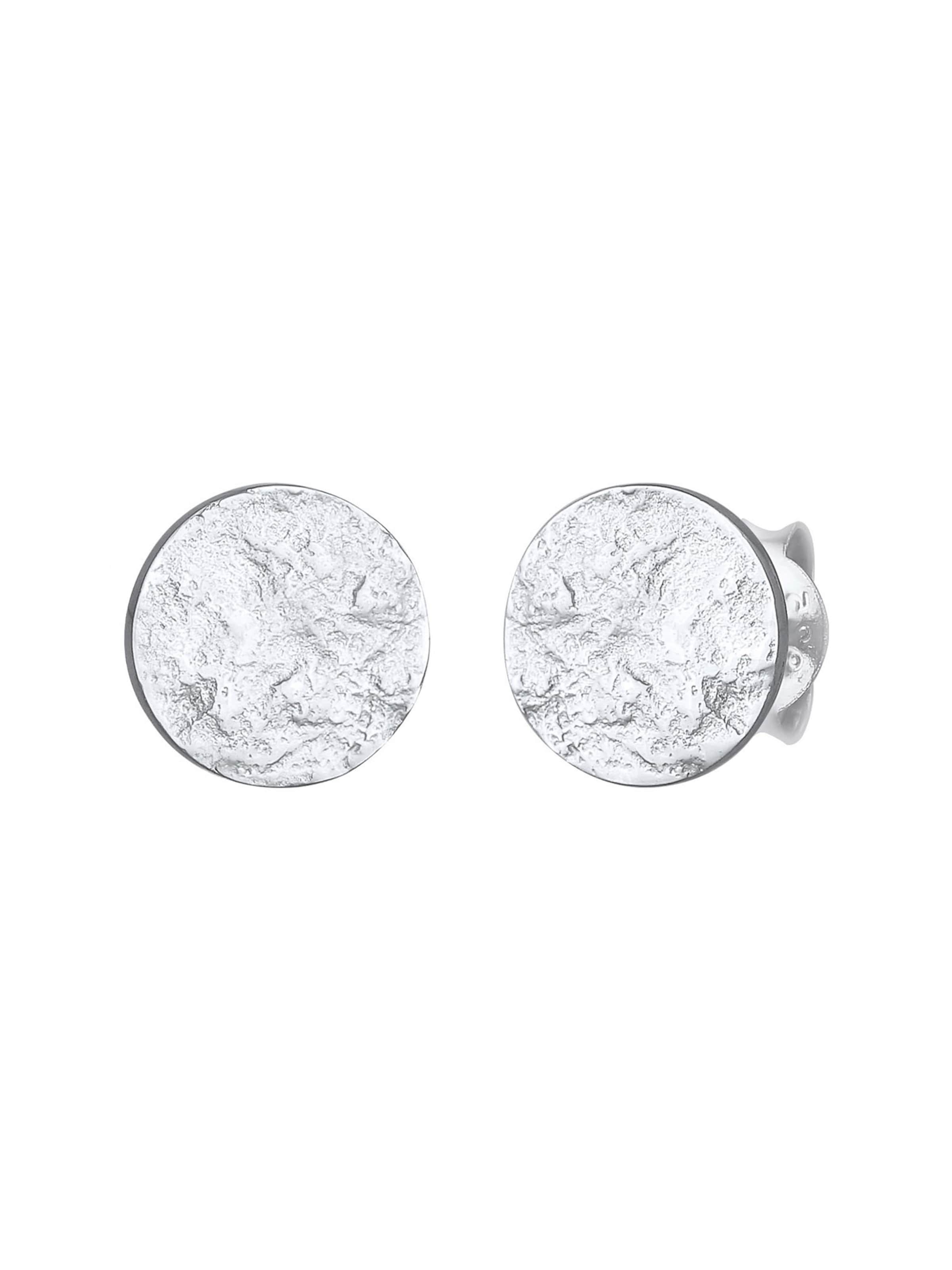 ELLI Fülbevalók 'Geo' - ezüst: elől