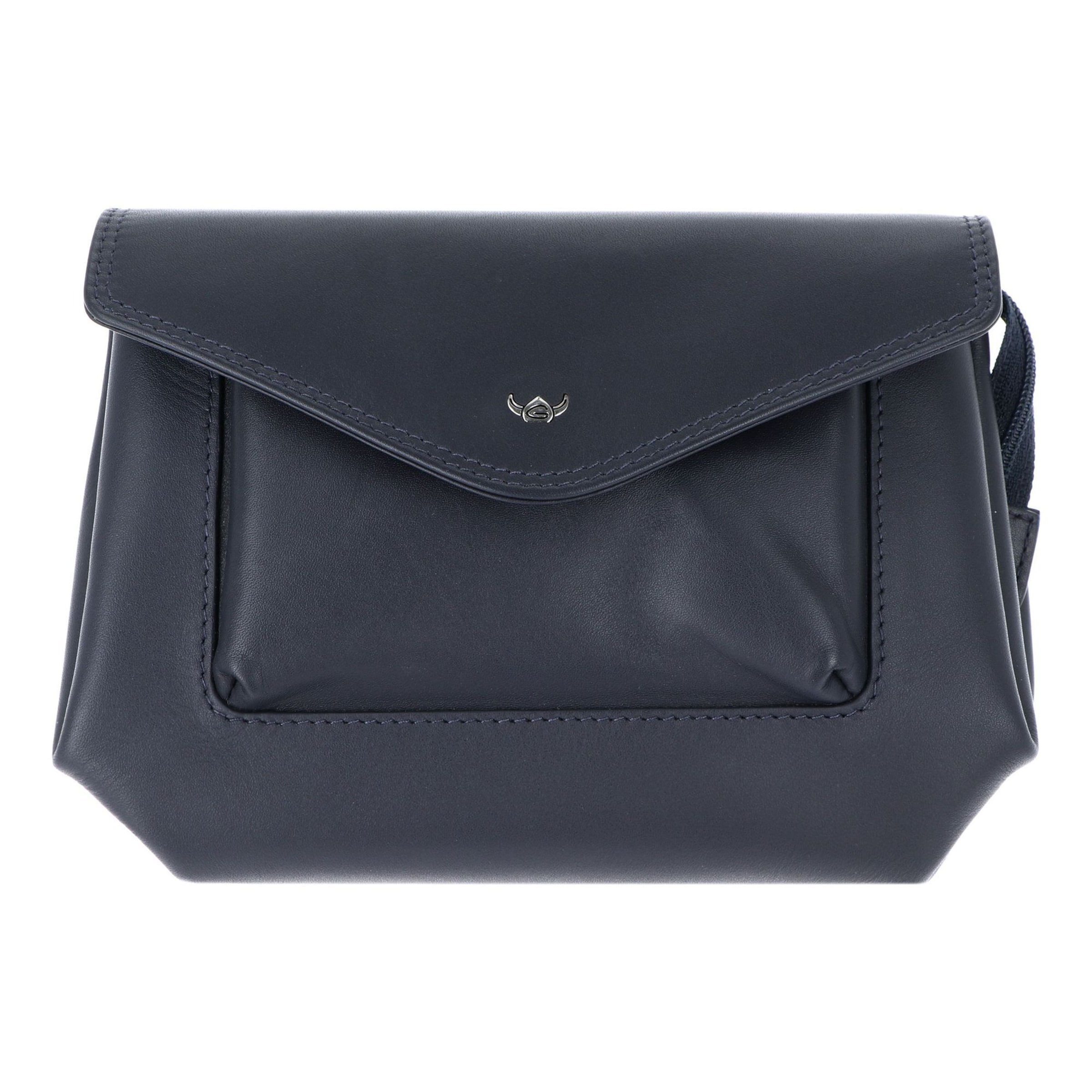 GOLDEN HEAD Wallet in Blue: front