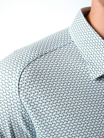Coupe slim Chemise DESOTO en vert
