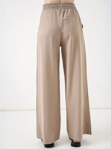 Bigdart Wide Leg Hose in Beige