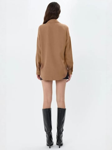 Hiccup Blouse in Brown