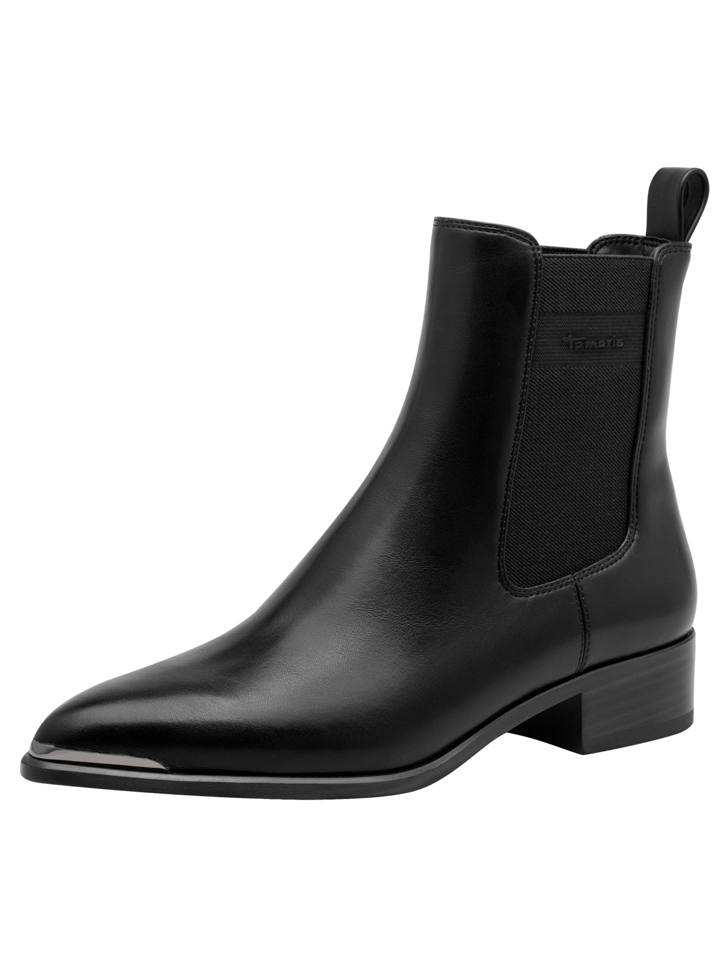 Chelsea Boots Tamaris en noir : devant