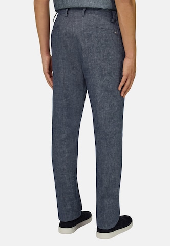 Coupe slim Pantalon Boggi Milano en bleu