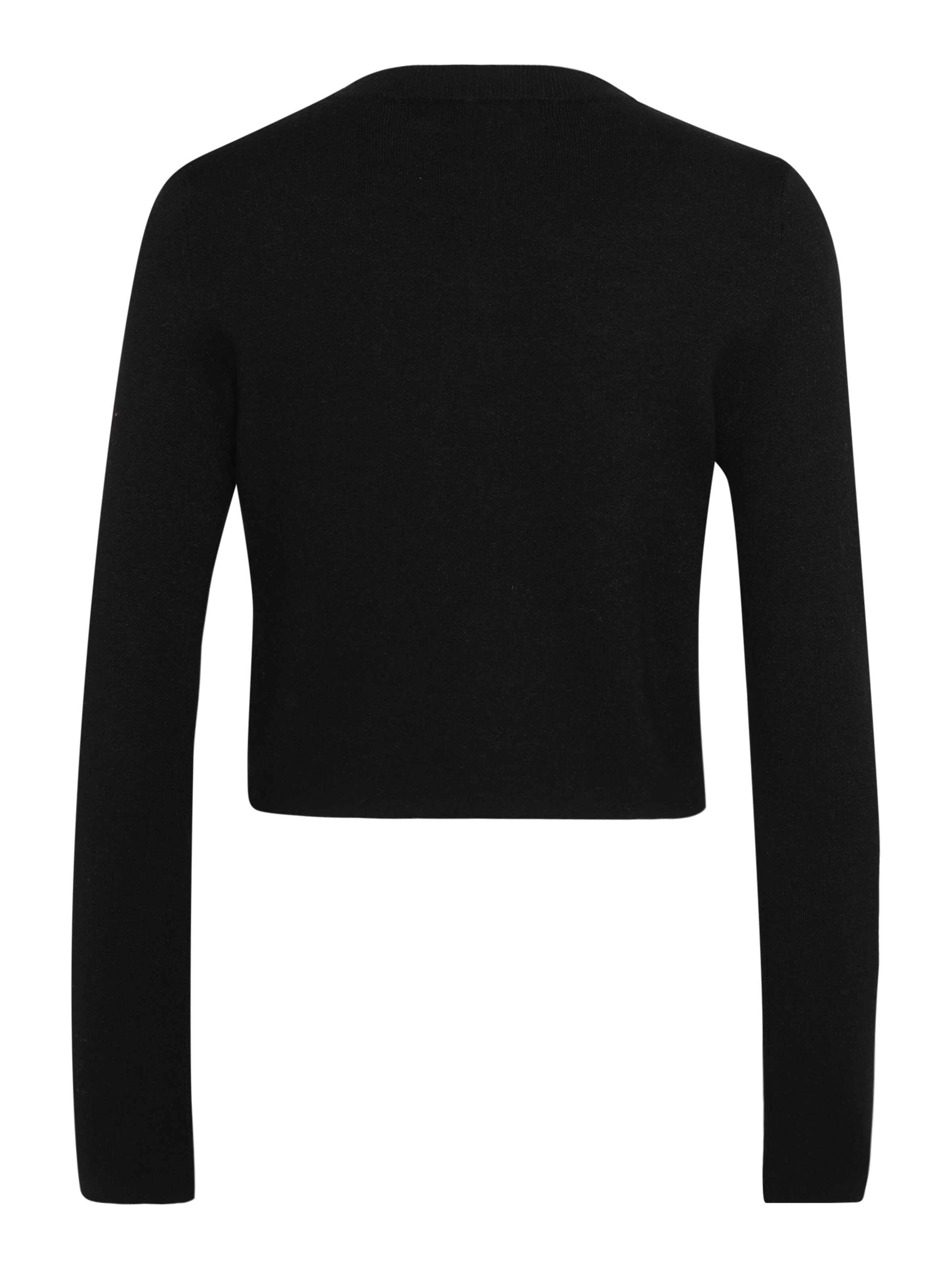 Vero Moda Tall Πλεκτή ζακέτα 'VMSABA' σε μαύρο