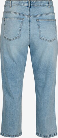 Zizzi Loosefit Jeans 'VERA FIT' in Blauw