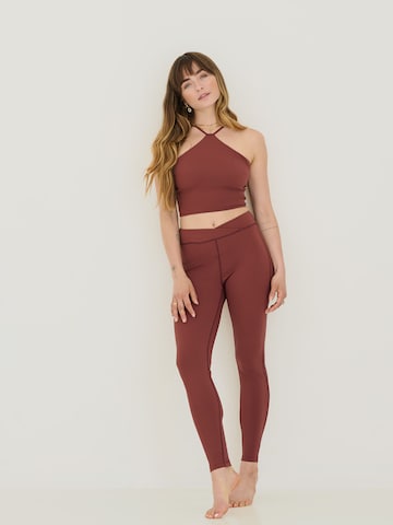 ABOUT YOU x Sofia Tsakiridou Top 'Adelina' in Brown