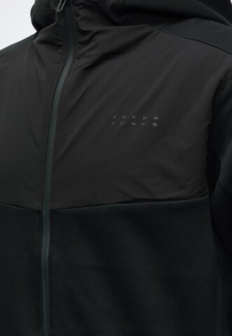 JACK & JONES Φθινοπωρινό και ανοιξιάτικο μπουφάν 'JCOFUSION' σε μαύρο