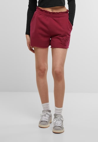 Regular Pantalon Felicious en rouge