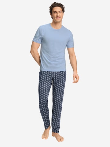 Hanro Pyjamabroek ' Night & Day ' in Blauw