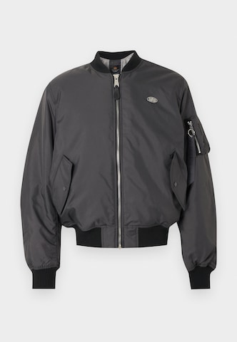 ALPHA INDUSTRIES Демисезонная куртка 'MA-1' в Серый: спереди