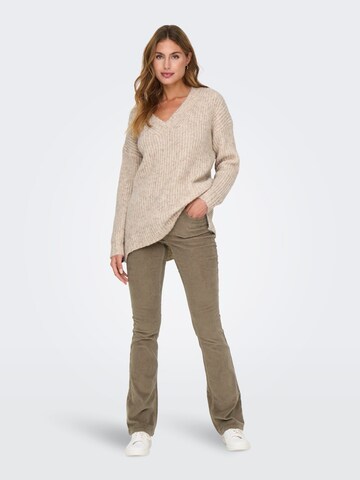 ONLY Flared Pants in Brown