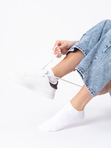 Occulto Ankle Socks 'Manu' in White