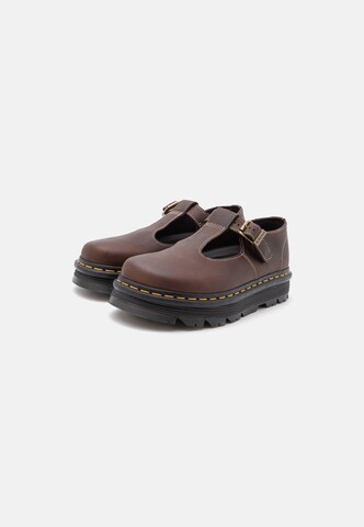 Ballerina con cinturino 'ZebZag' di Dr. Martens in marrone