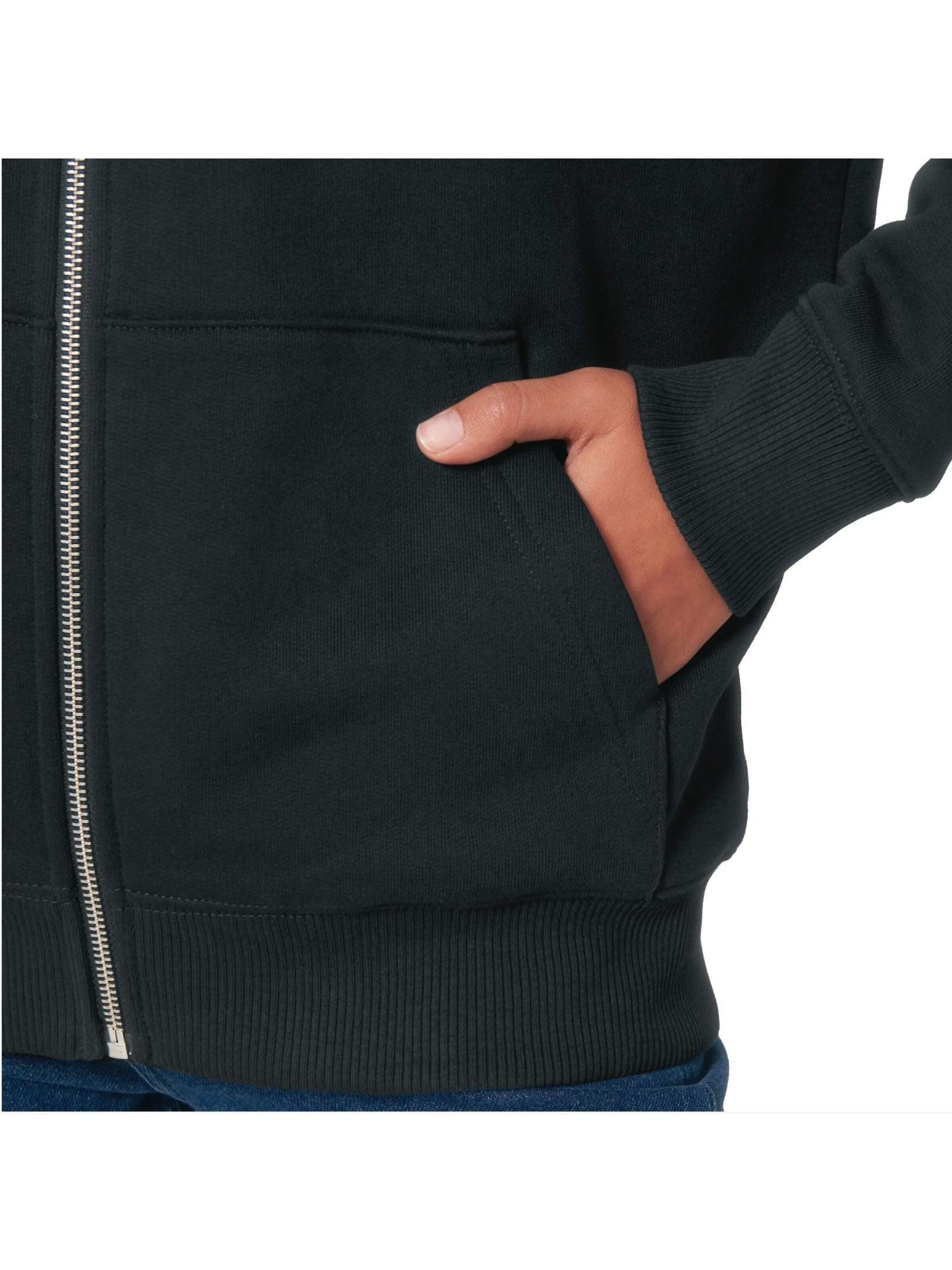 Rheinrebell Sweat jacket in Black